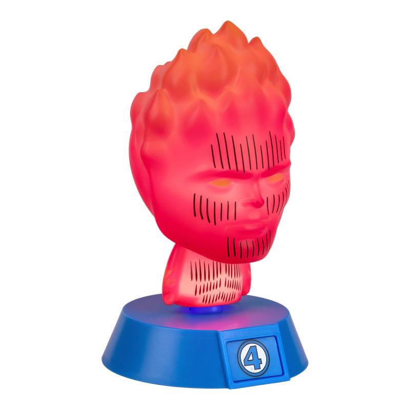 Fantastic Four Icons Leuchte Human Torch 11 cm - Versand: 7 Tage nach Bestellung