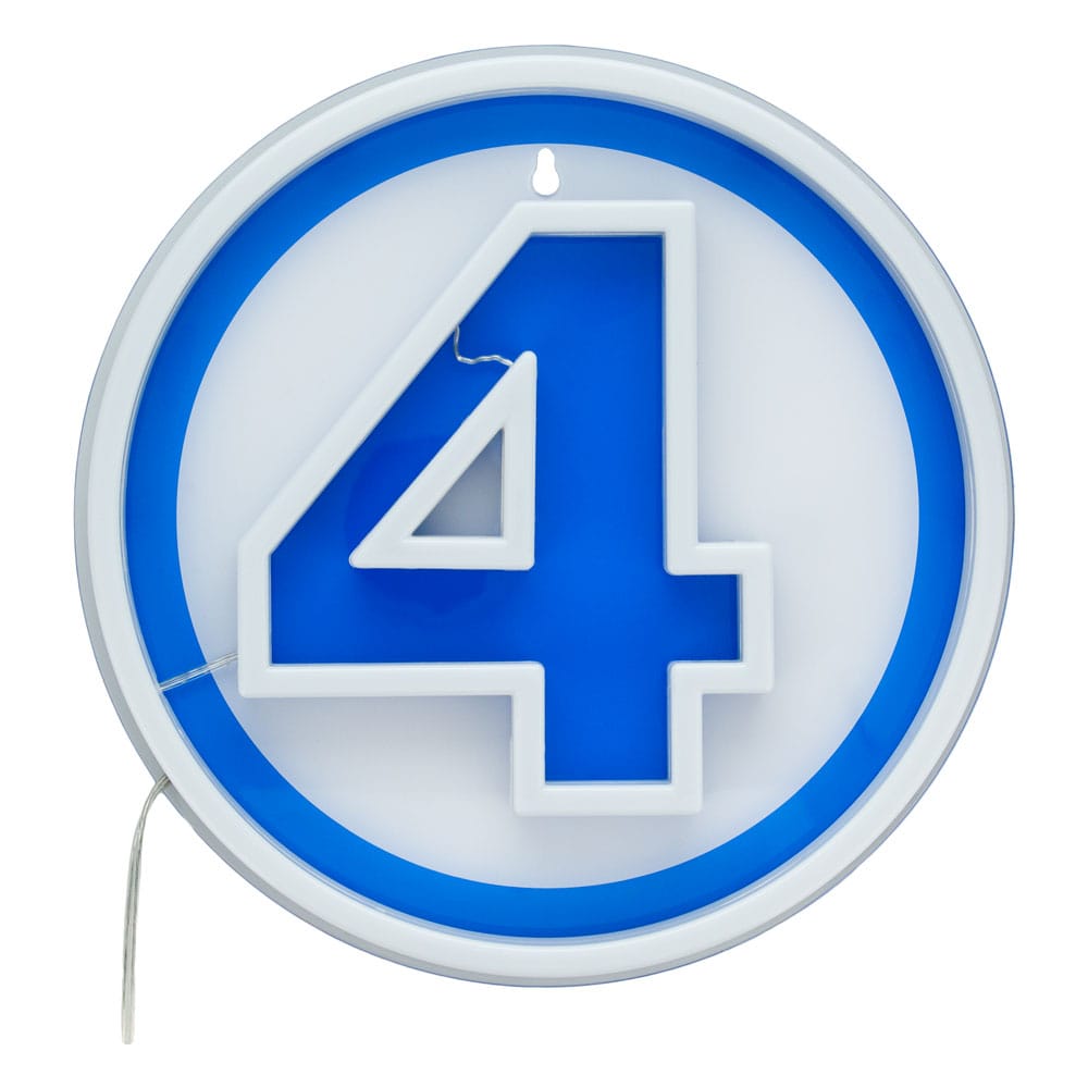 Fantastic Four LED Wandleuchte Logo Neon - Versand: 5-7 Tage nach Bestellung