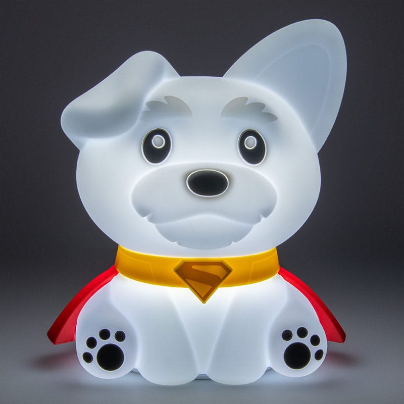 DC Comics Squishy Glo Silikon-Leuchte Superman Krypto 17 cm - Versand: 5-7 Tage nach Bestellung