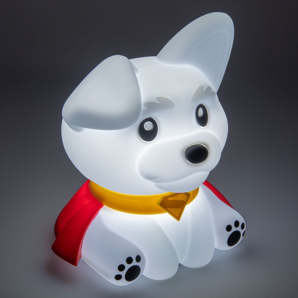 DC Comics Squishy Glo Silikon-Leuchte Superman Krypto 17 cm - Versand: 5-7 Tage nach Bestellung