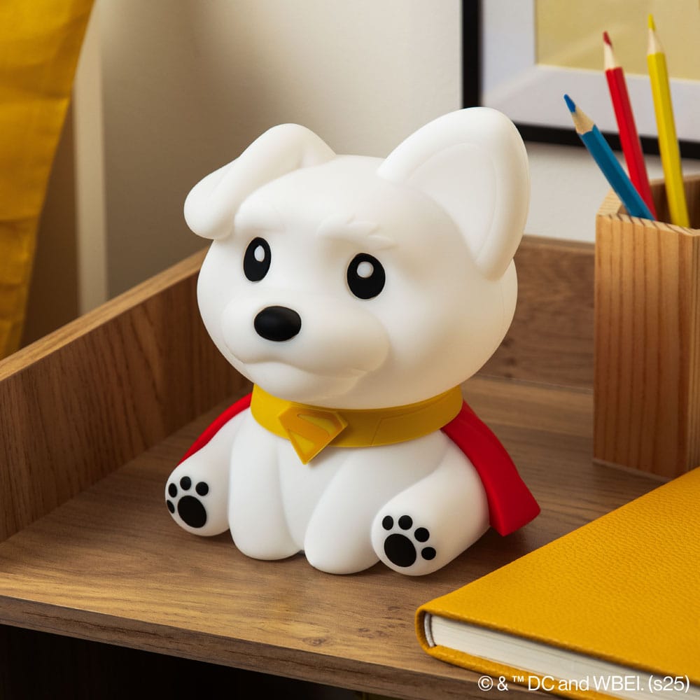 DC Comics Squishy Glo Silikon-Leuchte Superman Krypto 17 cm - Versand: 5-7 Tage nach Bestellung