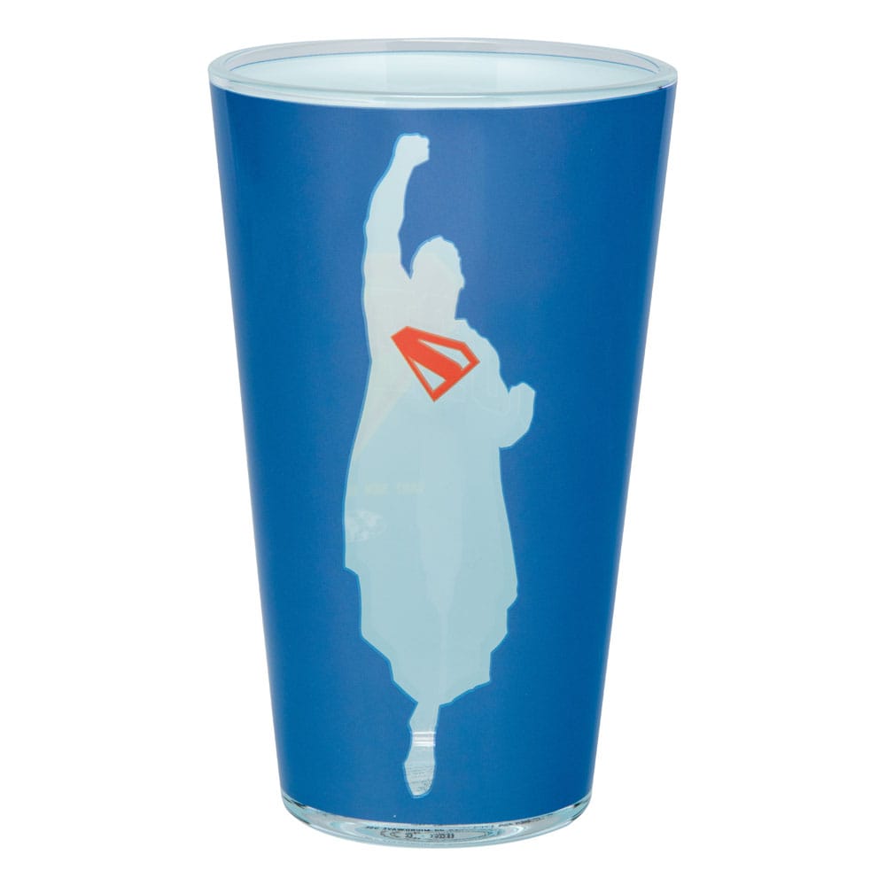 DC Comics Glas Superman - Versand: 5-7 Tage nach Bestellung
