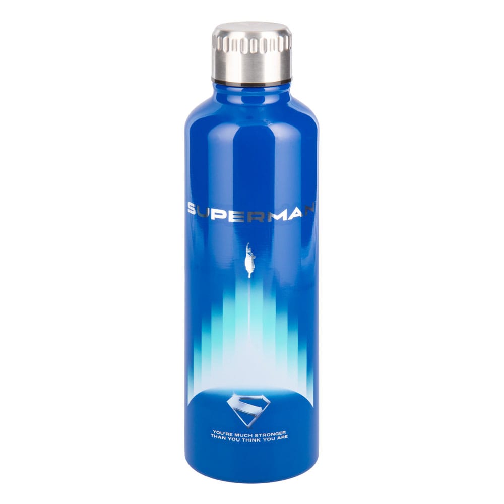 DC Comics Metal Trinkflasche Superman Theatrical - Versand: 5-7 Tage nach Bestellung