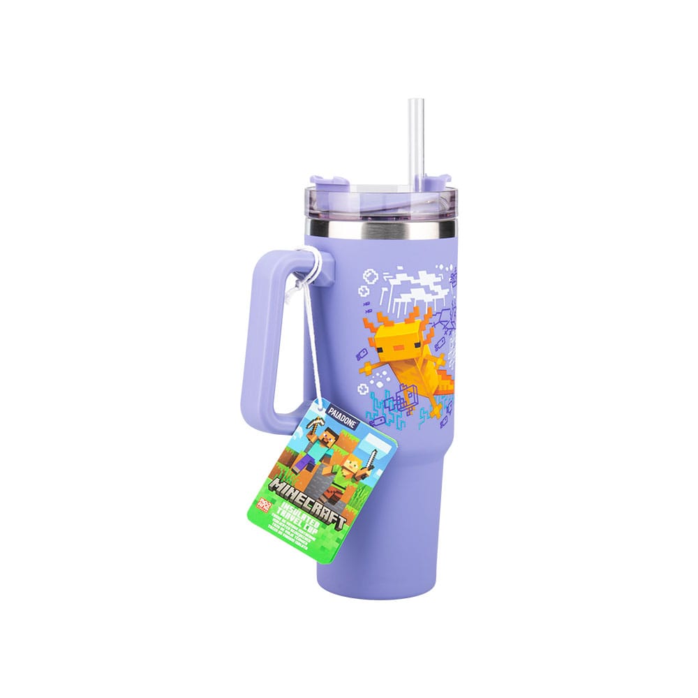 Minecraft Trinkbecher To Go Purple - Versand: 5-7 Tage nach Bestellung