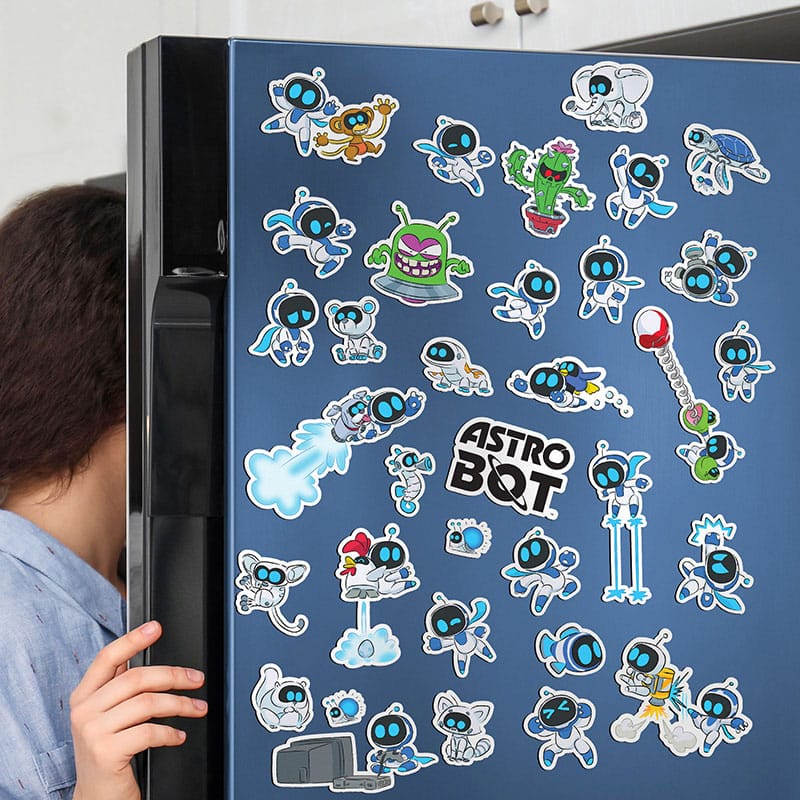 Astro Bot Magnete Set - Versand: 7 Tage nach Bestellung
