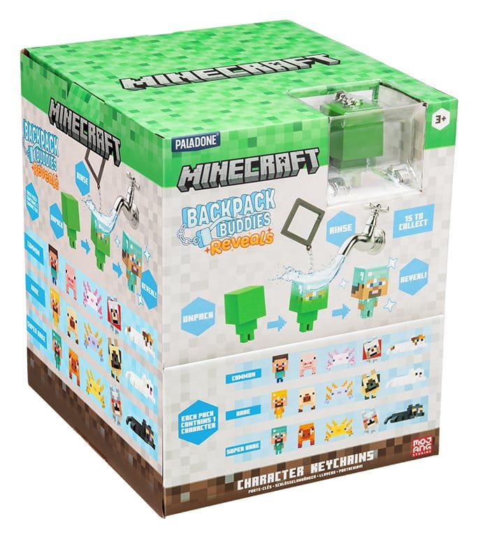 Minecraft Reveals Taschenanhänger Blind Box Sortiment (24) - Preorder - ETA: 25.08.2026