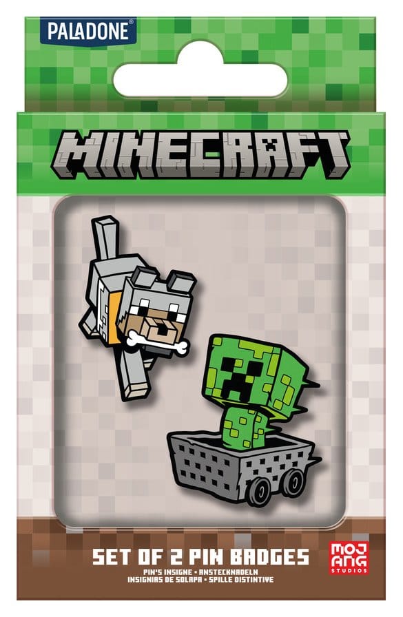 Minecraft Ansteck-Pin 2er-Pack - Preorder - ETA: 08.09.2026