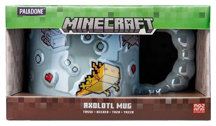 Minecraft Tasse Axolotl Bubble Shaped - Preorder - ETA: 25.01.2027