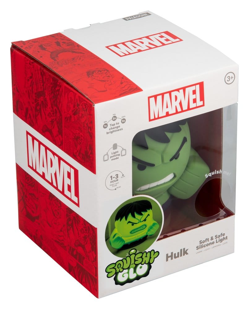 Marvel Universe SquishyGlo Silikon-Leuchte Hulk Rechargeable 15 cm - Preorder - ETA: 25.08.2026