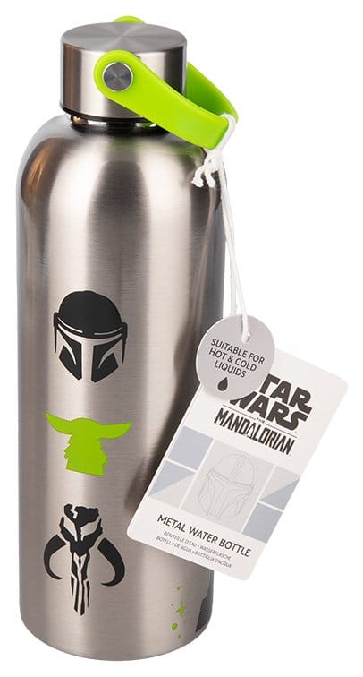 The Mandalorian Metall Trinkflasche Mandalorian & Grogu - Preorder - ETA: 25.08.2026