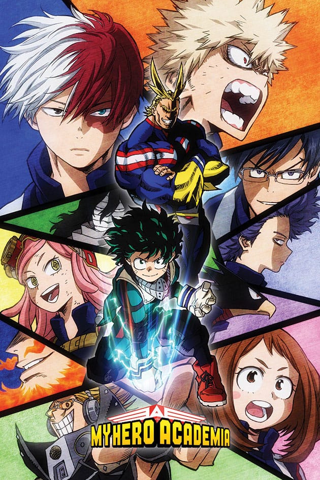 My Hero Academia 2 Poster Set Characters Mosaic 61 x 91 cm (4) - Preorder - ETA: 21.10.2025