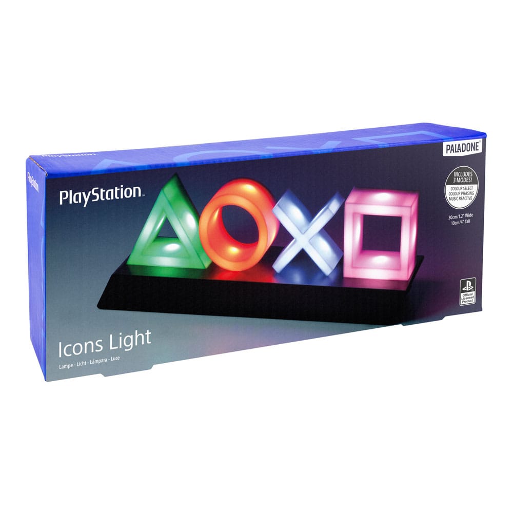 PlayStation Leuchte Icons 30 cm - Versand: 5-7 Tage nach Bestellung
