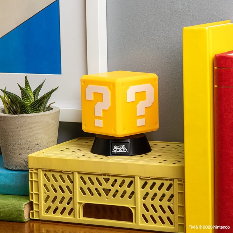 Super Mario Leuchte Question Block 9 cm - Preorder - ETA: 25.01.2027