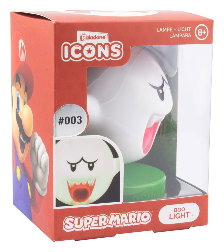 Super Mario Icons Leuchte Buu Huu 10 cm - Versand: 5-7 Tage nach Bestellung