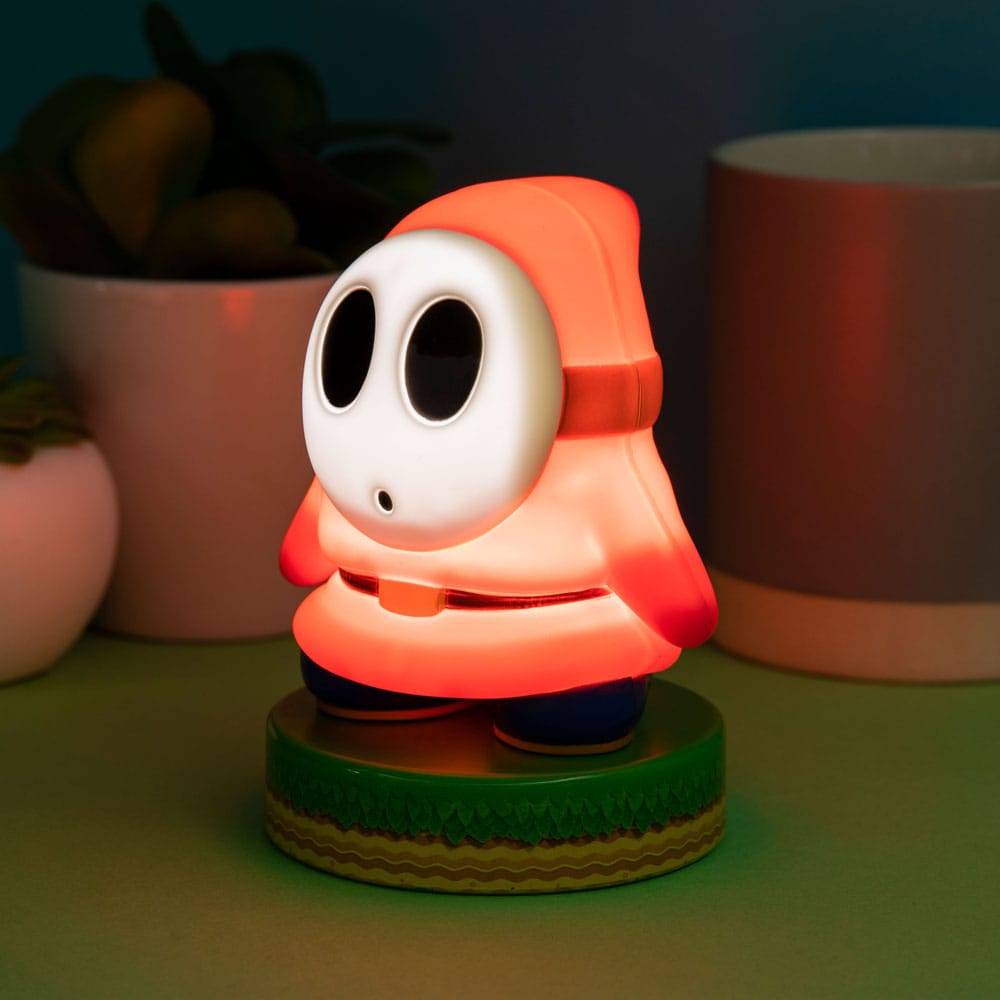 Super Mario Icons Leuchte Shy Guy 11 cm - Versand: 5-7 Tage nach Bestellung