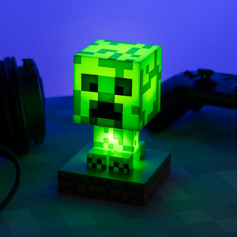 Minecraft Icons Leuchte Creeper 11 cm - Versand: 5-7 Tage nach Bestellung