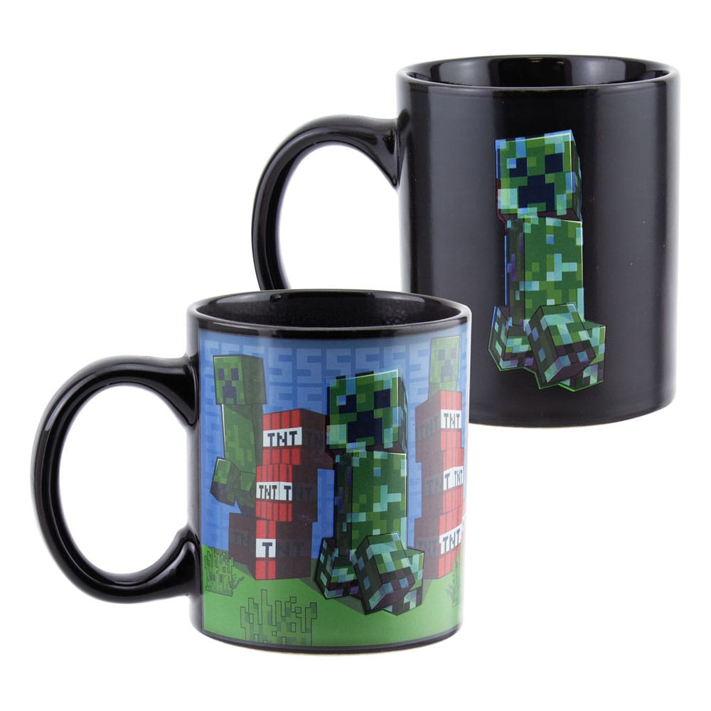 Minecraft Tasse mit Thermoeffekt Creeper - Preorder - ETA: 09.10.2025