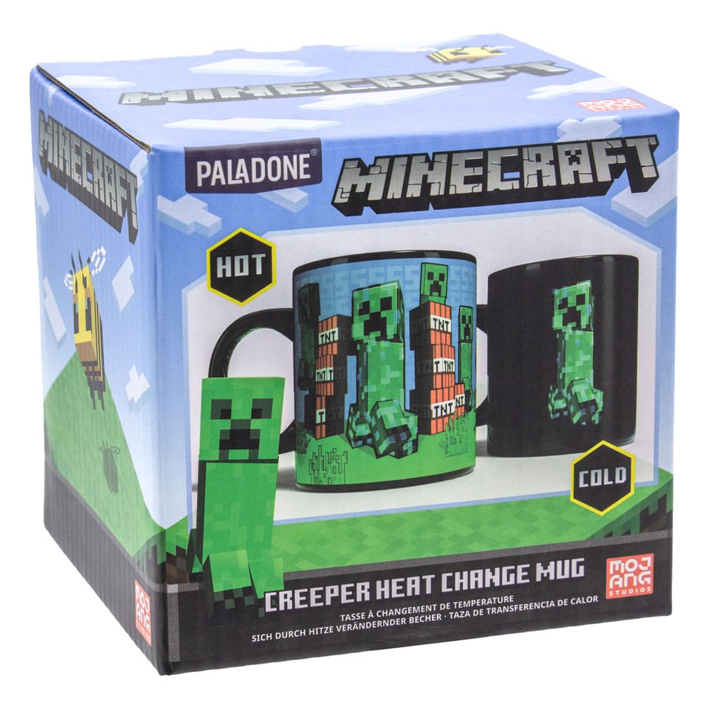 Minecraft Tasse mit Thermoeffekt Creeper - Preorder - ETA: 09.10.2025