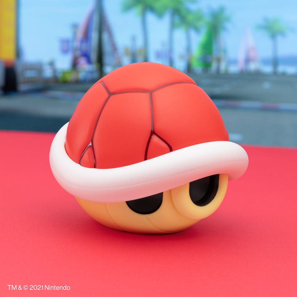 Mario Kart Leuchte mit Sound Red Shell 12 cm - Versand: 5-7 Tage nach Bestellung