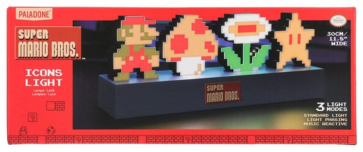Super Mario: Super Mario Bros Icons Light - Preorder - ETA: 25.01.2027