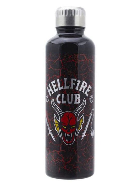 Stranger Things: Hellfire Club Metal Water Bottle - Versand: 5-7 Tage nach Bestellung
