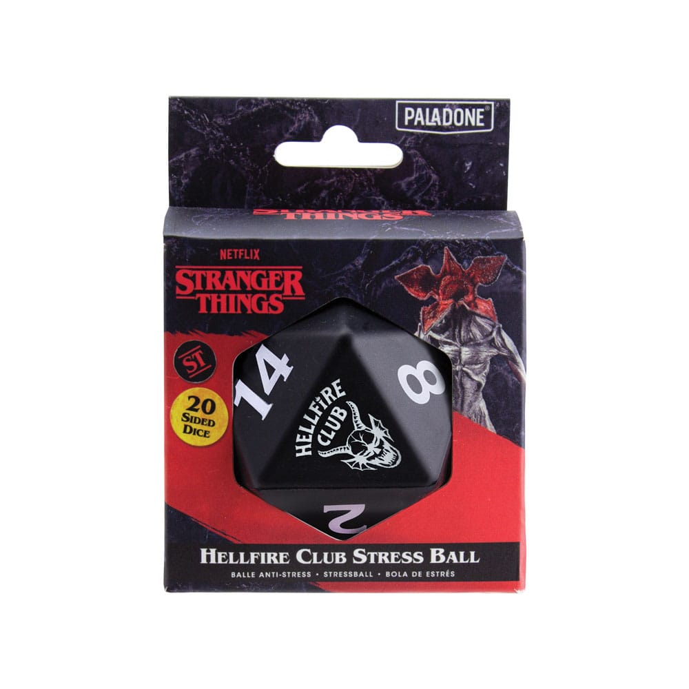 Stranger Things 5 Anti-Stress-Ball Hellfire Club Dice - Preorder - ETA: 25.11.2025
