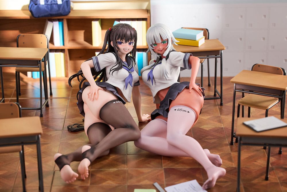 World Where the Thickness of a Girl's Thighs is Equal to Her Social Status Statuen 1/5 Raura Aiza & Iroha Shishikura 14 cm - Preorder - ETA: 07.11.2025
