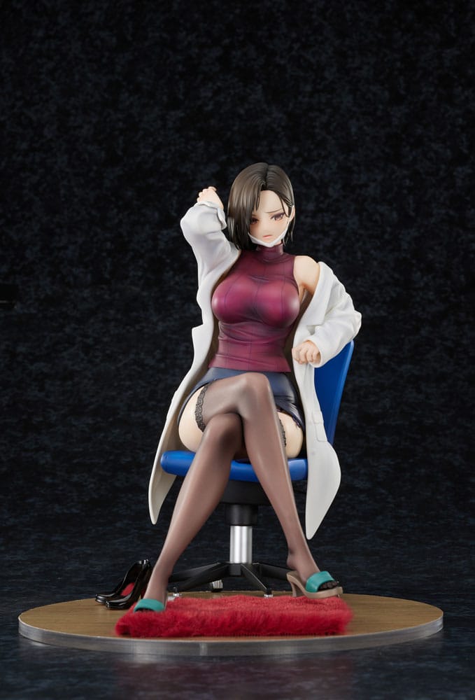 Original Character Statue 1/6 The Sulky School Nurse Illustrated by Keso Shirou 22 cm - Preorder - ETA: 25.02.2027