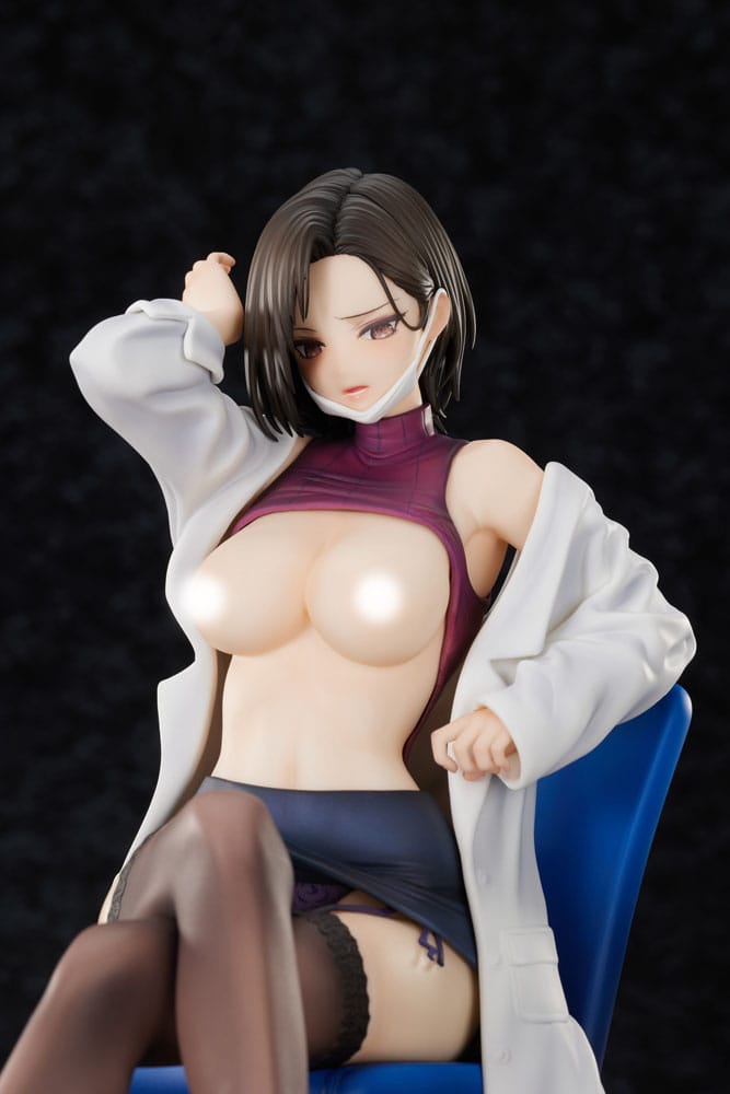 Original Character Statue 1/6 The Sulky School Nurse Illustrated by Keso Shirou 22 cm - Preorder - ETA: 25.02.2027
