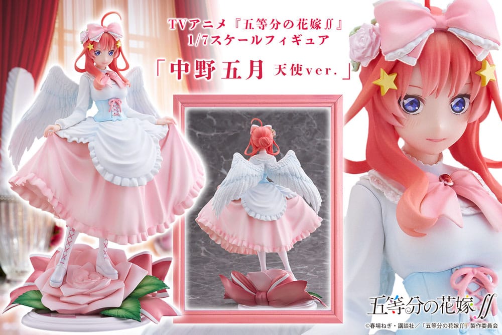 The Quintessential Quintuplets PVC Statue 1/7 Nakano Itsuki Angel Ver. 26 cm - Versand: 7 Tage nach Bestellung