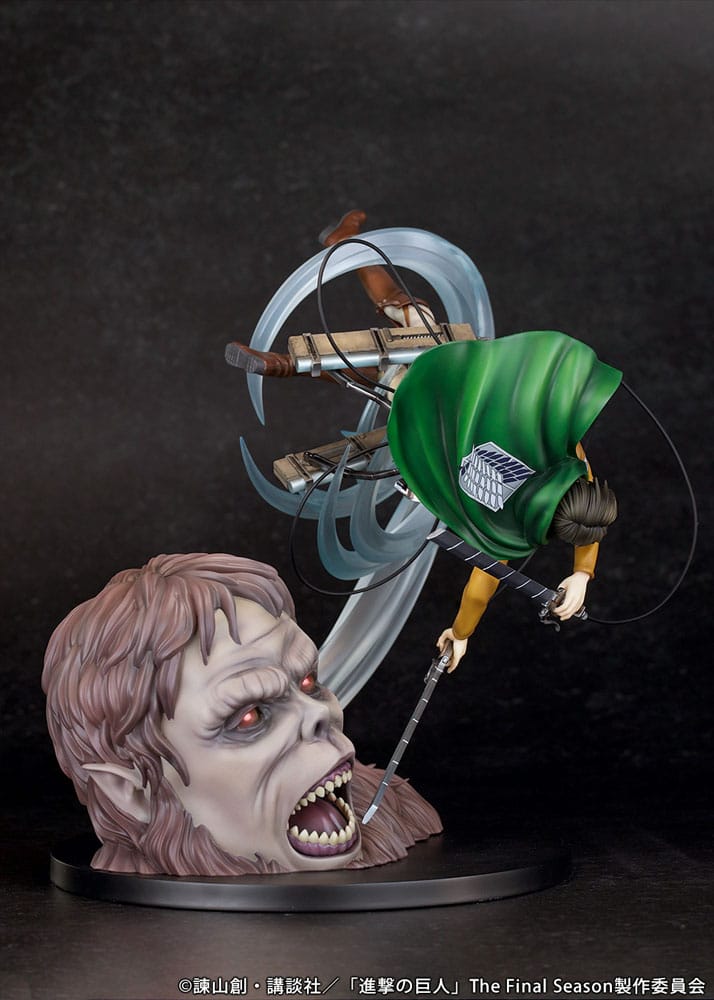 Attack on Titan PVC Statue 1/7 Levi vs Beast Titan Ver. 28 cm - Preorder - ETA: 25.11.2025