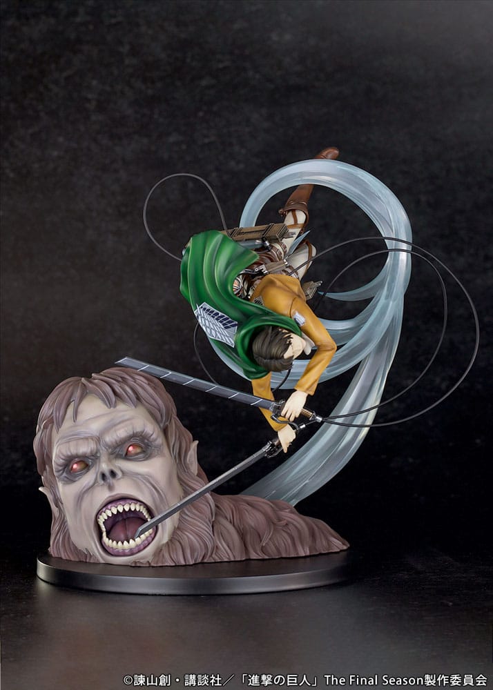 Attack on Titan PVC Statue 1/7 Levi vs Beast Titan Ver. 28 cm - Preorder - ETA: 25.11.2025