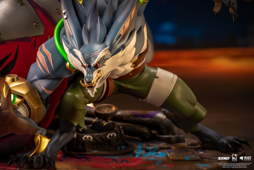 League of Legends Statue 1/10 2XKO Jinx & Warwick Diorama 37 cm - Preorder - ETA: 25.02.2027