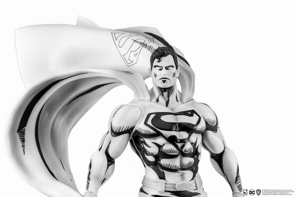 Man of Steel PX PVC Statue 1/8 SDCC 2024 Superman Black & White Version 36 cm - Preorder - ETA: 25.11.2025