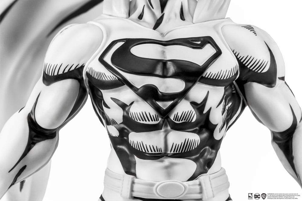 Man of Steel PX PVC Statue 1/8 SDCC 2024 Superman Black & White Version 36 cm - Preorder - ETA: 25.11.2025