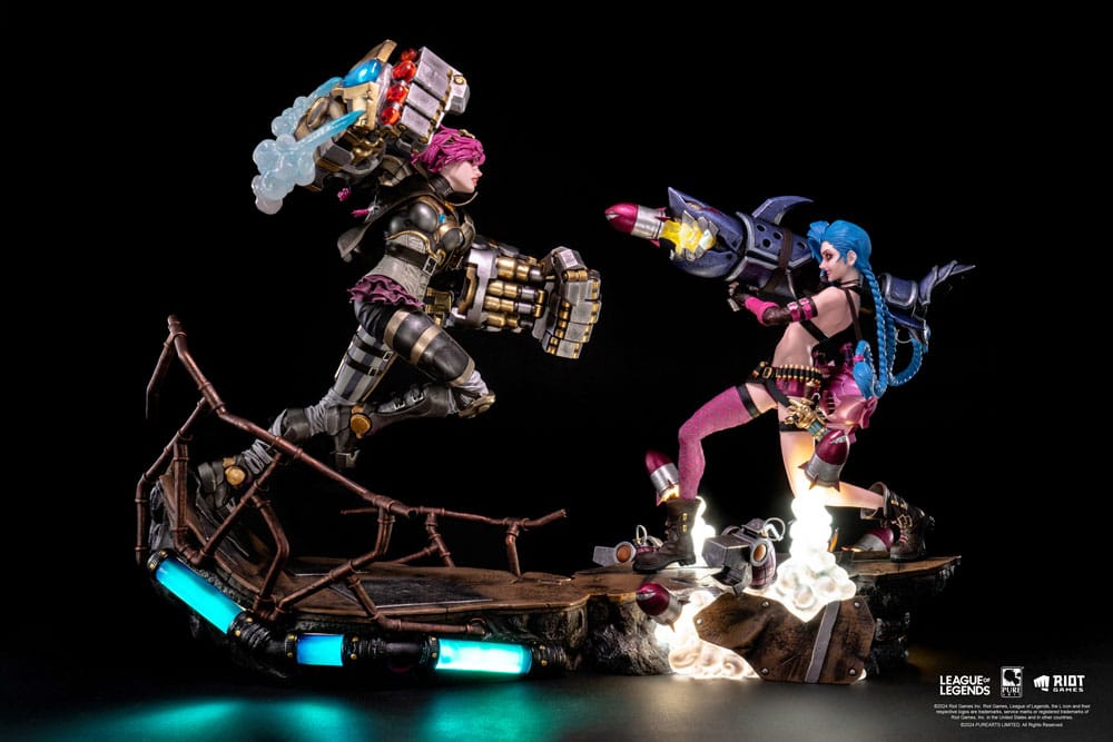 League of Legends Statuen 1/6 2er-Pack Vi & Jinx - Preorder - ETA: 20.12.2025
