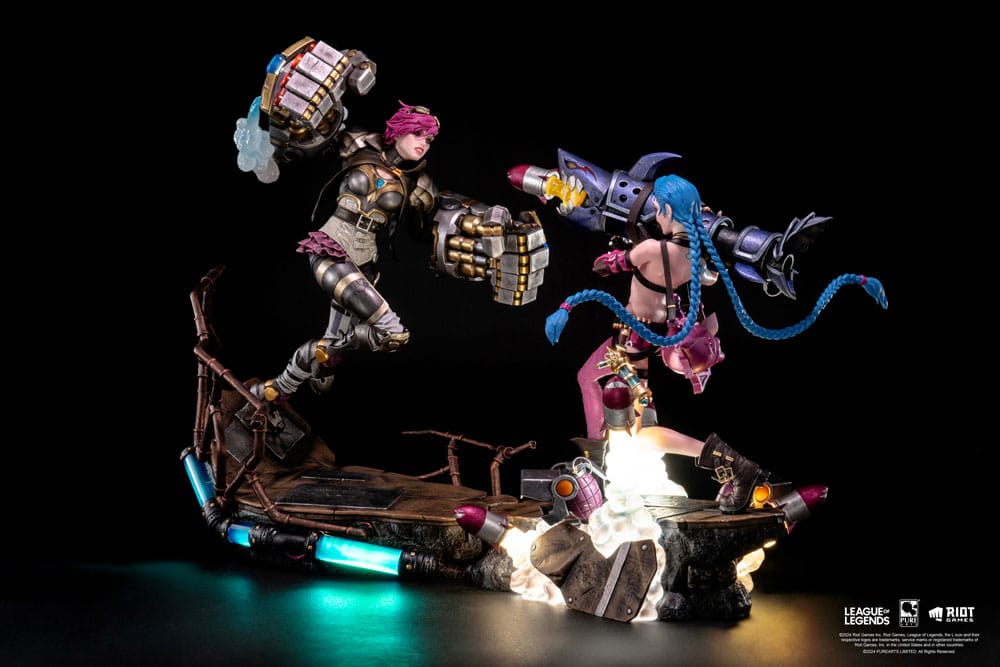 League of Legends Statuen 1/6 2er-Pack Vi & Jinx - Preorder - ETA: 20.12.2025