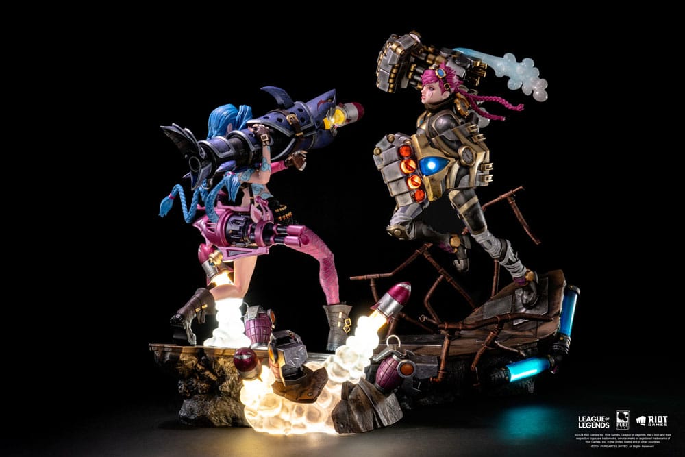 League of Legends Statuen 1/6 2er-Pack Vi & Jinx - Preorder - ETA: 20.12.2025