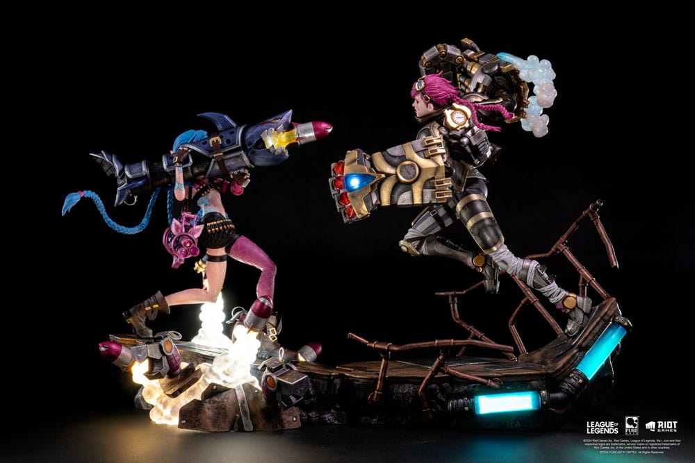 League of Legends Statuen 1/6 2er-Pack Vi & Jinx - Preorder - ETA: 20.12.2025