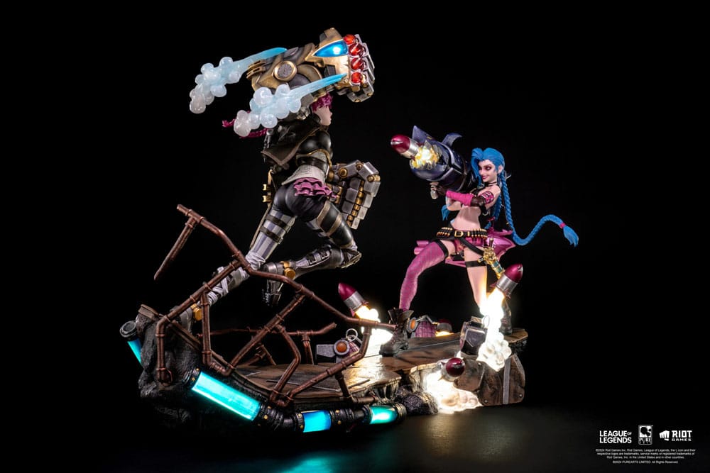 League of Legends Statuen 1/6 2er-Pack Vi & Jinx - Preorder - ETA: 20.12.2025