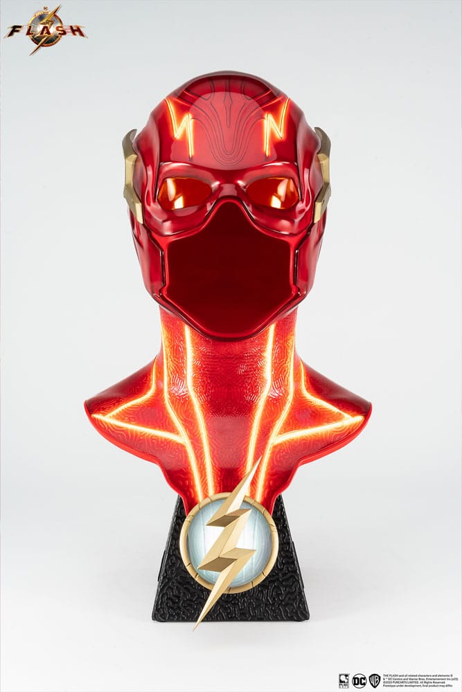 DC Comics Replica 1/1 Scale The Flash Cowl 70 cm - Versand: 5-7 Tage nach Bestellung