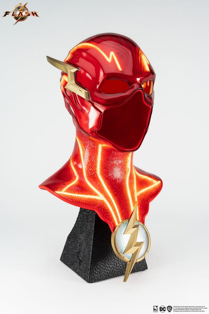 DC Comics Replica 1/1 Scale The Flash Cowl 70 cm - Versand: 5-7 Tage nach Bestellung