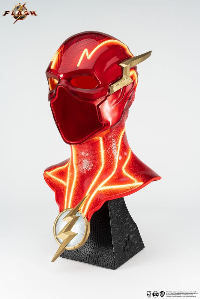 DC Comics Replica 1/1 Scale The Flash Cowl 70 cm - Versand: 5-7 Tage nach Bestellung