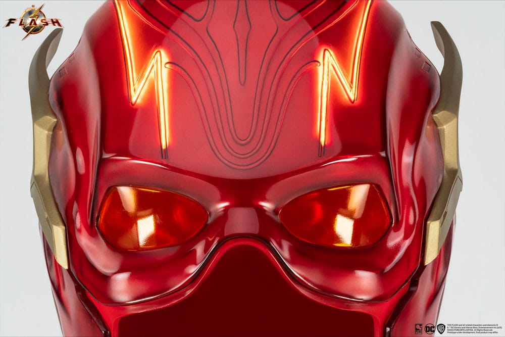 DC Comics Replica 1/1 Scale The Flash Cowl 70 cm - Versand: 5-7 Tage nach Bestellung