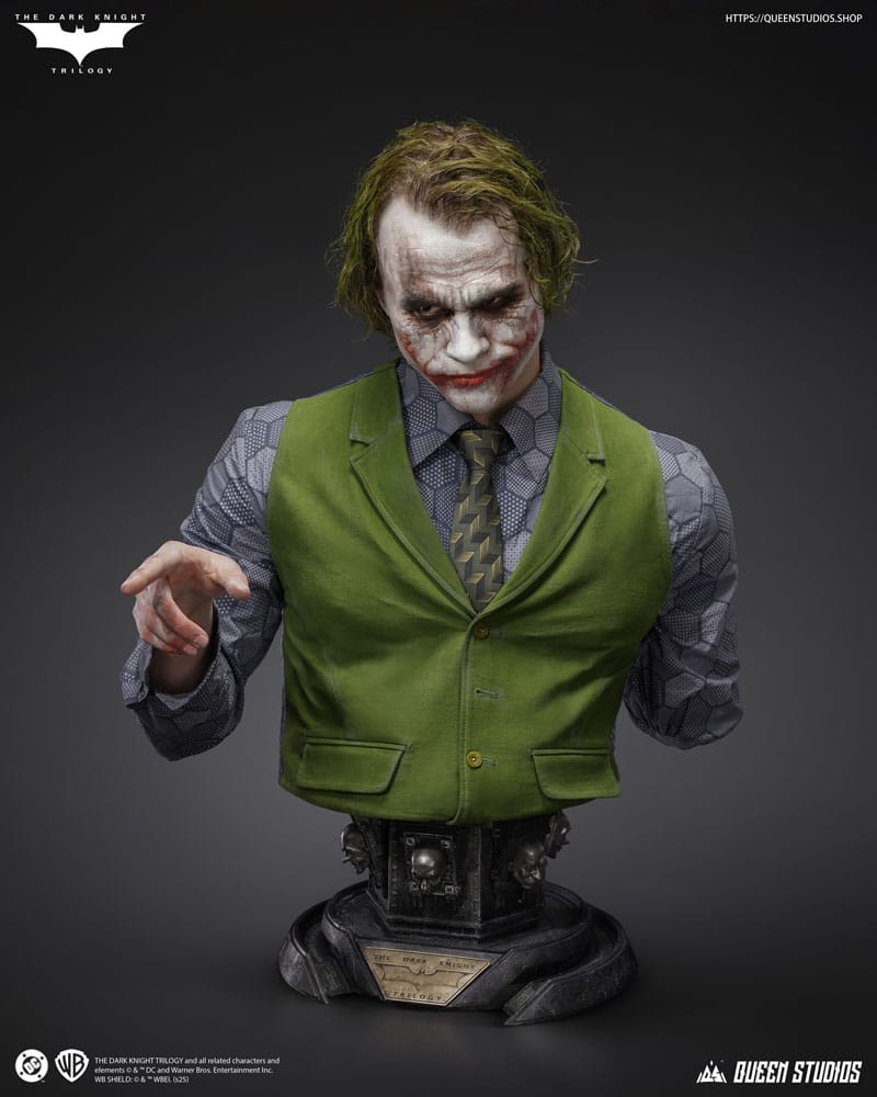 The Dark Knight Büste 1/1 The Joker 89 cm - Preorder - ETA: 25.02.2027