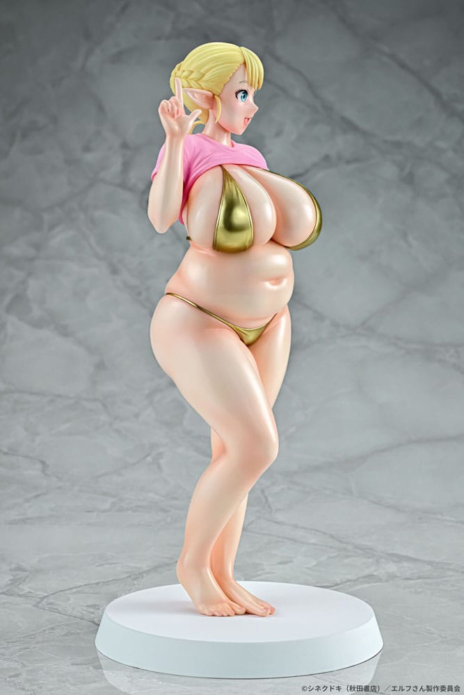 Plus-Sized Elf PVC Statue 1/7 Elfuda Gold Ver. 26 cm - Preorder - ETA: 25.07.2026