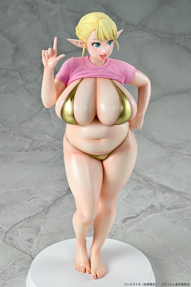Plus-Sized Elf PVC Statue 1/7 Elfuda Gold Ver. 26 cm - Preorder - ETA: 25.07.2026