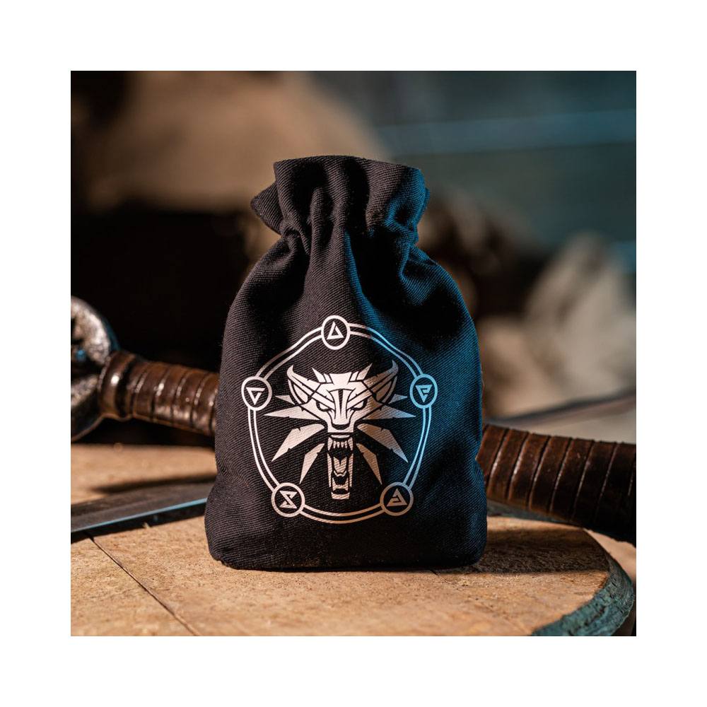 The Witcher Würfelbeutel Geralt School of the Wolf - Versand: 5-7 Tage nach Bestellung