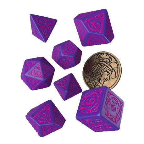 The Witcher Würfel Set Dandelion The Conqueror of Hearts (7) - Versand: 5-7 Tage nach Bestellung