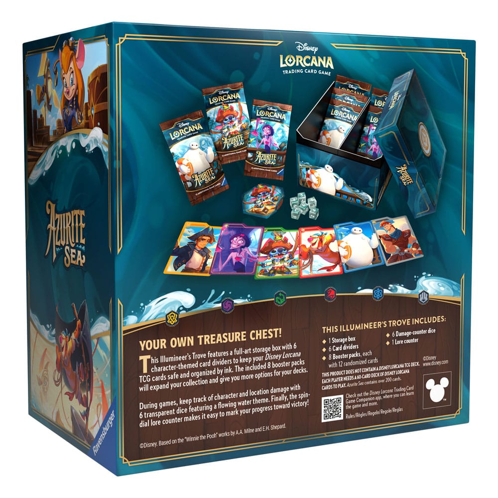 Disney Lorcana TCG Azurite Sea llumineer's Trove *Englische Edition* - Preorder - ETA: 31.10.2025